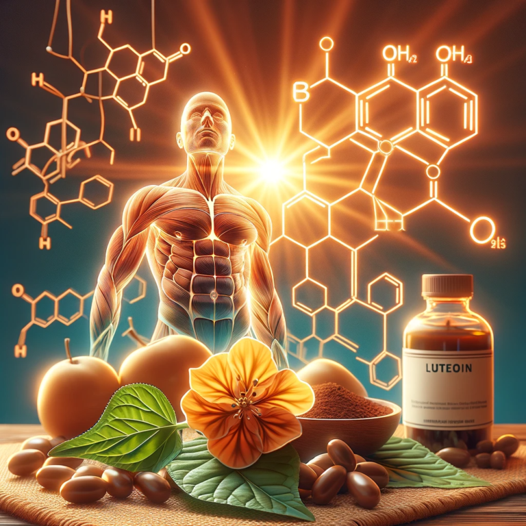 Luteolin molecule interaction with BAT cells, promoting energy and weight management